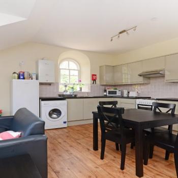 Modern fire protection student accommodation
