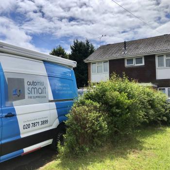 Home protected by Automist